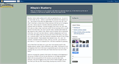 Desktop Screenshot of mikaylasblueberry.blogspot.com