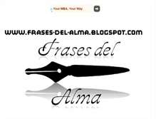 Tablet Screenshot of frases-del-alma.blogspot.com