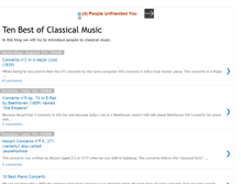 Tablet Screenshot of 10bestclassicalmusic.blogspot.com