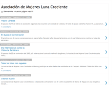 Tablet Screenshot of lunacrecientesy.blogspot.com