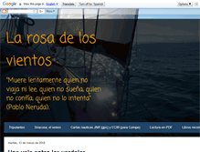 Tablet Screenshot of larosadelosvientos-andua.blogspot.com
