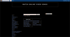 Desktop Screenshot of online-videosongs.blogspot.com