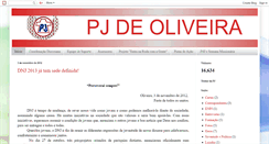 Desktop Screenshot of pjdeoliveira.blogspot.com