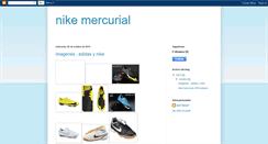 Desktop Screenshot of nikemercurial2.blogspot.com