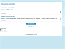 Tablet Screenshot of nikemercurial2.blogspot.com