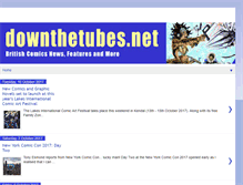 Tablet Screenshot of downthetubescomics.blogspot.com