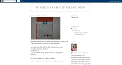 Desktop Screenshot of dianestampincreations.blogspot.com