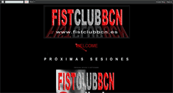 Desktop Screenshot of fistclubbcn.blogspot.com