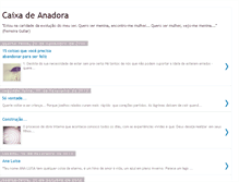 Tablet Screenshot of caixadeanadora.blogspot.com