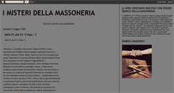 Desktop Screenshot of imisteridellamassoneria.blogspot.com