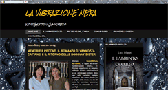 Desktop Screenshot of lavibrazionenera.blogspot.com