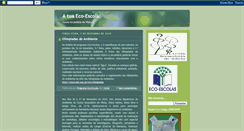 Desktop Screenshot of ecoescolavilela.blogspot.com