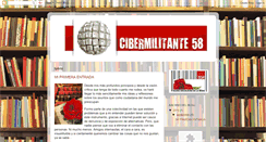 Desktop Screenshot of cibermilitante58.blogspot.com