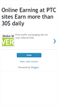 Mobile Screenshot of free-online-earning-at-home.blogspot.com