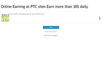 Tablet Screenshot of free-online-earning-at-home.blogspot.com