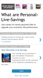 Mobile Screenshot of live-savings-clo.blogspot.com