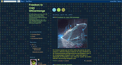 Desktop Screenshot of carmonga.blogspot.com