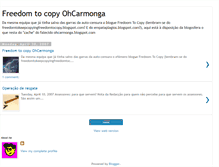 Tablet Screenshot of carmonga.blogspot.com