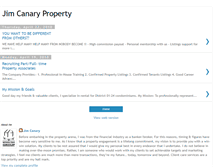 Tablet Screenshot of jimcanaryproperty.blogspot.com