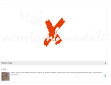 Tablet Screenshot of malacostumbrandote.blogspot.com