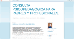 Desktop Screenshot of consultaparapadres.blogspot.com