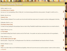 Tablet Screenshot of goatsreadingbooks.blogspot.com