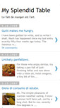 Mobile Screenshot of mysplendidtable.blogspot.com