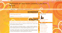 Desktop Screenshot of diplomadodelectura.blogspot.com