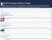 Tablet Screenshot of decostacreacionnauticayhogar.blogspot.com