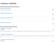 Tablet Screenshot of disenioymodas.blogspot.com