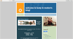 Desktop Screenshot of bodyinmotionpilatesgyrotonicnyc.blogspot.com