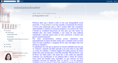 Desktop Screenshot of entusiastasdosaber-entusiastasdosaber.blogspot.com