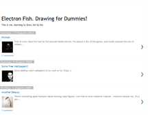 Tablet Screenshot of electronfish.blogspot.com