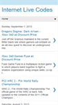 Mobile Screenshot of internetlivecodes.blogspot.com