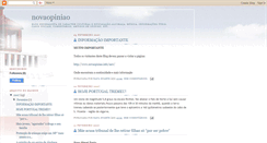 Desktop Screenshot of novaopiniao.blogspot.com