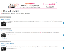 Tablet Screenshot of pentaxclick.blogspot.com