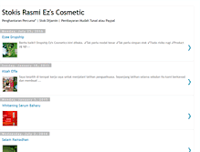 Tablet Screenshot of ezscosmetic.blogspot.com