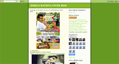 Desktop Screenshot of igrejabatistaviverbem.blogspot.com