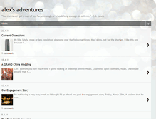 Tablet Screenshot of lovealexlew.blogspot.com
