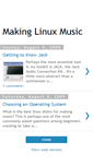 Mobile Screenshot of makinglinuxmusic.blogspot.com