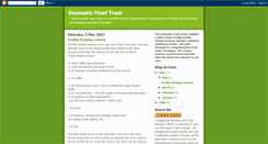 Desktop Screenshot of domesticfowltrust.blogspot.com