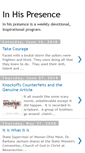 Mobile Screenshot of inhispresenceradio.blogspot.com