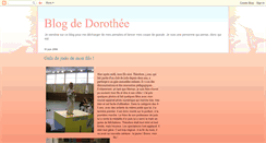 Desktop Screenshot of dorothee54.blogspot.com