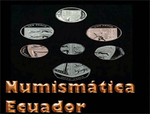 Tablet Screenshot of numismaticaecuador.blogspot.com