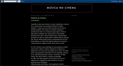 Desktop Screenshot of musicanocinema.blogspot.com