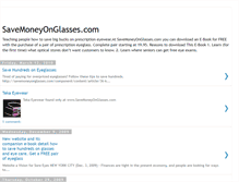Tablet Screenshot of eyeglass-store.blogspot.com
