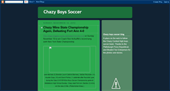 Desktop Screenshot of chazysoccer.blogspot.com