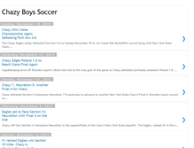 Tablet Screenshot of chazysoccer.blogspot.com