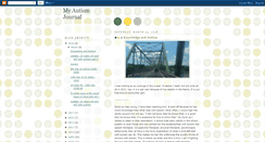 Desktop Screenshot of myautismjournal.blogspot.com