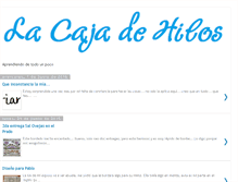 Tablet Screenshot of cajahilos.blogspot.com